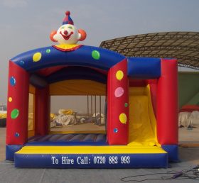 T2-2950 Happy Clown opblaasbare trampoline