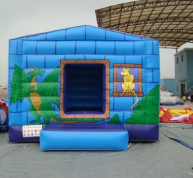 T2-2682 Dragon opblaasbare trampoline