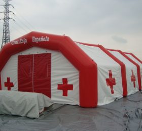Tent1-385 Rode Kruis opblaasbare tent