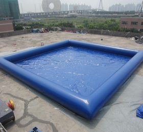 Pool2-522 Blauw opblaasbaar zwembad