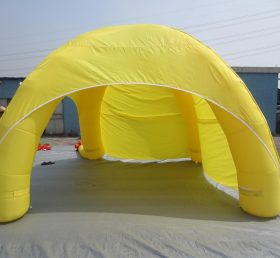 Tent1-308 Geel reclamekoepel opblaasbare tent