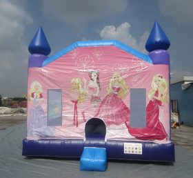 T2-3042 Prinses opblaasbare trampoline