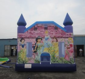 T2-3013 Prinses opblaasbare trampoline