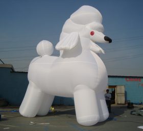 Cartoon1-488 Hond opblaasbare cartoon 6 meter hoog
