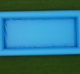 Pool2-541 Blauw opblaasbaar zwembad