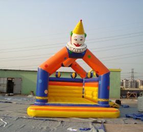 T2-2944 Happy Clown opblaasbare trampoline
