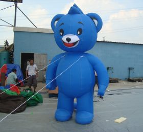 Cartoon1-720 Blue Bear opblaasbare cartoon