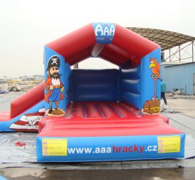 T2-2898 Pirate opblaasbare trampoline