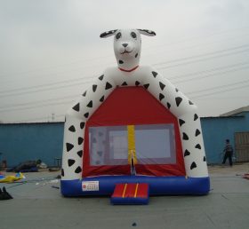 T2-2514 Hond opblaasbare trampoline