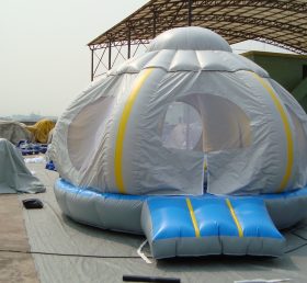 T2-2432 Commerciële opblaasbare trampoline
