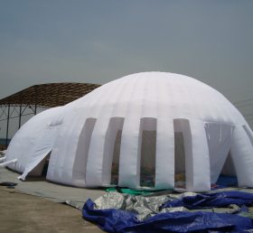 Tent1-410 Gigante witte opblaasbare tent