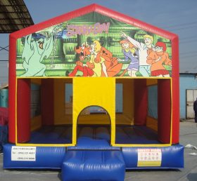 T2-2730 Scooby by opblaasbare trampoline