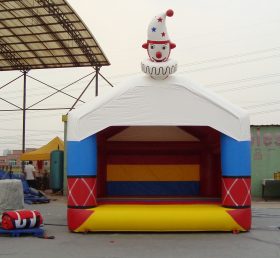 T2-2938 Happy Clown opblaasbare trampoline