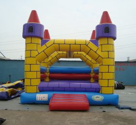 T2-349 Castle opblaasbare trampoline