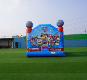 T2-2401 Paw Patro opblaasbare trampoline opblaasbare kinderen Paw Patrol thema opblaasbare burcht van Chinee opblaasbaar speelgoed