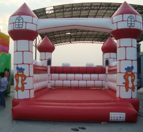 T2-305 Castle opblaasbare trampoline