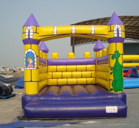 T2-2195 Castle opblaasbare trampoline