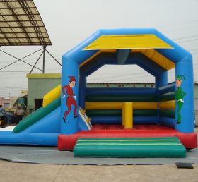 T2-521 Outdoor opblaasbare trampoline