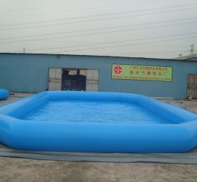 Pool2-511 Blauw opblaasbaar zwembad