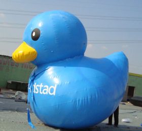 S4-211 Giant Blue Duck Advertising Opblaasbaar