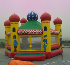 T1-150 Disney Aladdin opblaasbare trampoline