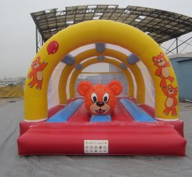 T2-1025 Bear opblaasbare trampoline