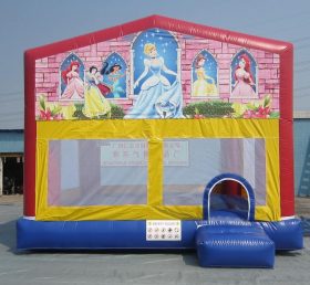 T2-1093 Prinses opblaasbare trampoline