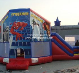 T2-177 Spider-Man Super Hero Opblaasbare trampoline