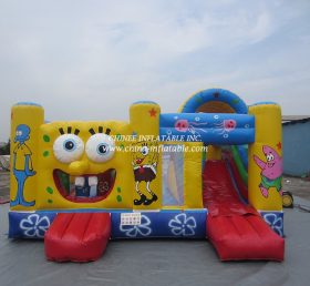 T2-2324 SpongeBob springt van het kasteel