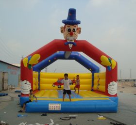 T2-440 Clown opblaasbare trampoline