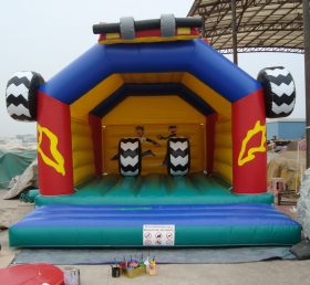 T2-2478 Monster truck opblaasbare trampoline