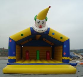 T2-2946 Happy Clown opblaasbare trampoline