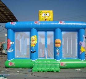 T2-2545 SpongeBob springt van het kasteel