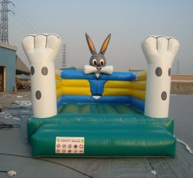 T2-455 Looney Tunes opblaasbare trampoline