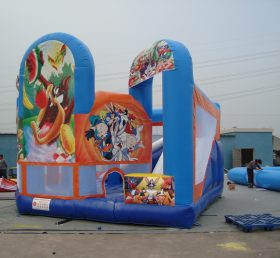 T2-525 Looney Tunes opblaasbare trampoline