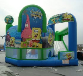 T2-548 SpongeBob springt van het kasteel
