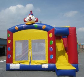 T2-2948 Happy Clown opblaasbare trampoline