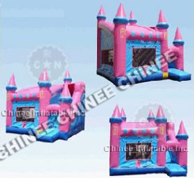 T5-172 Prinses opblaasbare jumper kasteel