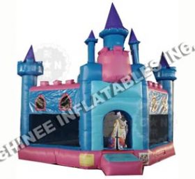 T5-255 Prinses opblaasbare jumper kasteel