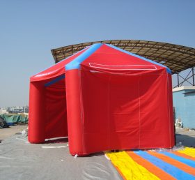Tent1-244 Rode duurzame opblaasbare tent