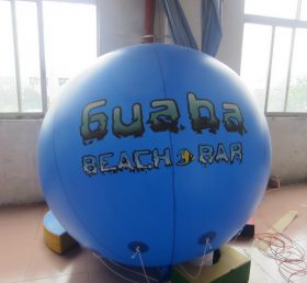 B2-13 Outdoor reclame gigantische opblaasbare blauwe ballon