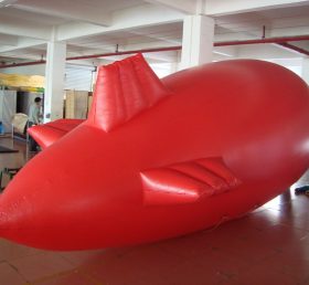 B3-44 Opblaasbare rode luchtschipballon