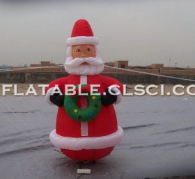 C1-121 4M hoge buitenlucht opblaasbare kerstman decoratie