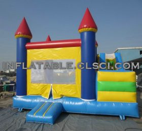 T2-1012 Castle opblaasbare trampoline
