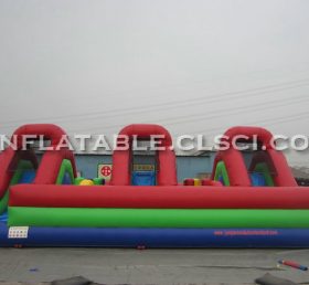 T2-1043 Outdoor opblaasbare trampoline