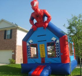 T2-1149 Spider-Man Super Hero Opblaasbare trampoline