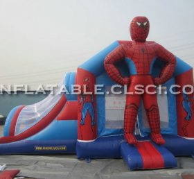 T2-1157 Spider-Man Super Hero Opblaasbare trampoline