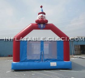 T2-119 Happy Clown opblaasbare trampoline