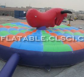 T2-1272 Bulls opblaasbare trampoline