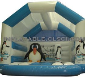 T2-1301 Dolfijn opblaasbare trampoline